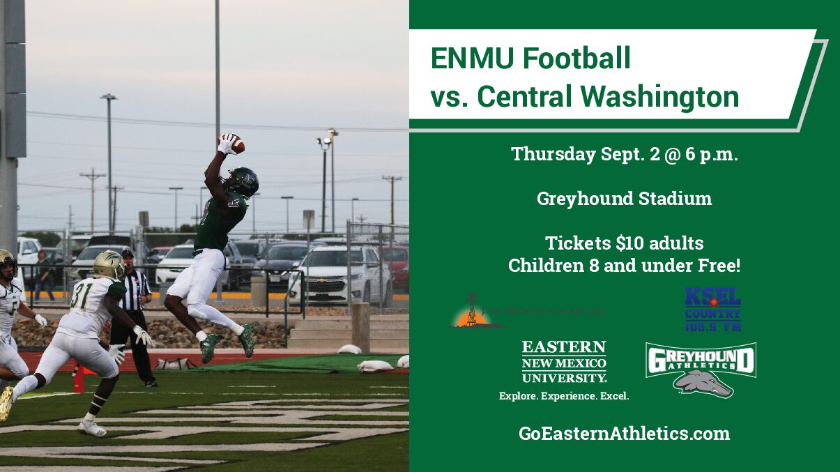 ENMU FOOTBALL SET TO OPEN SEASON AGAINST CENTRAL WASHINGTON