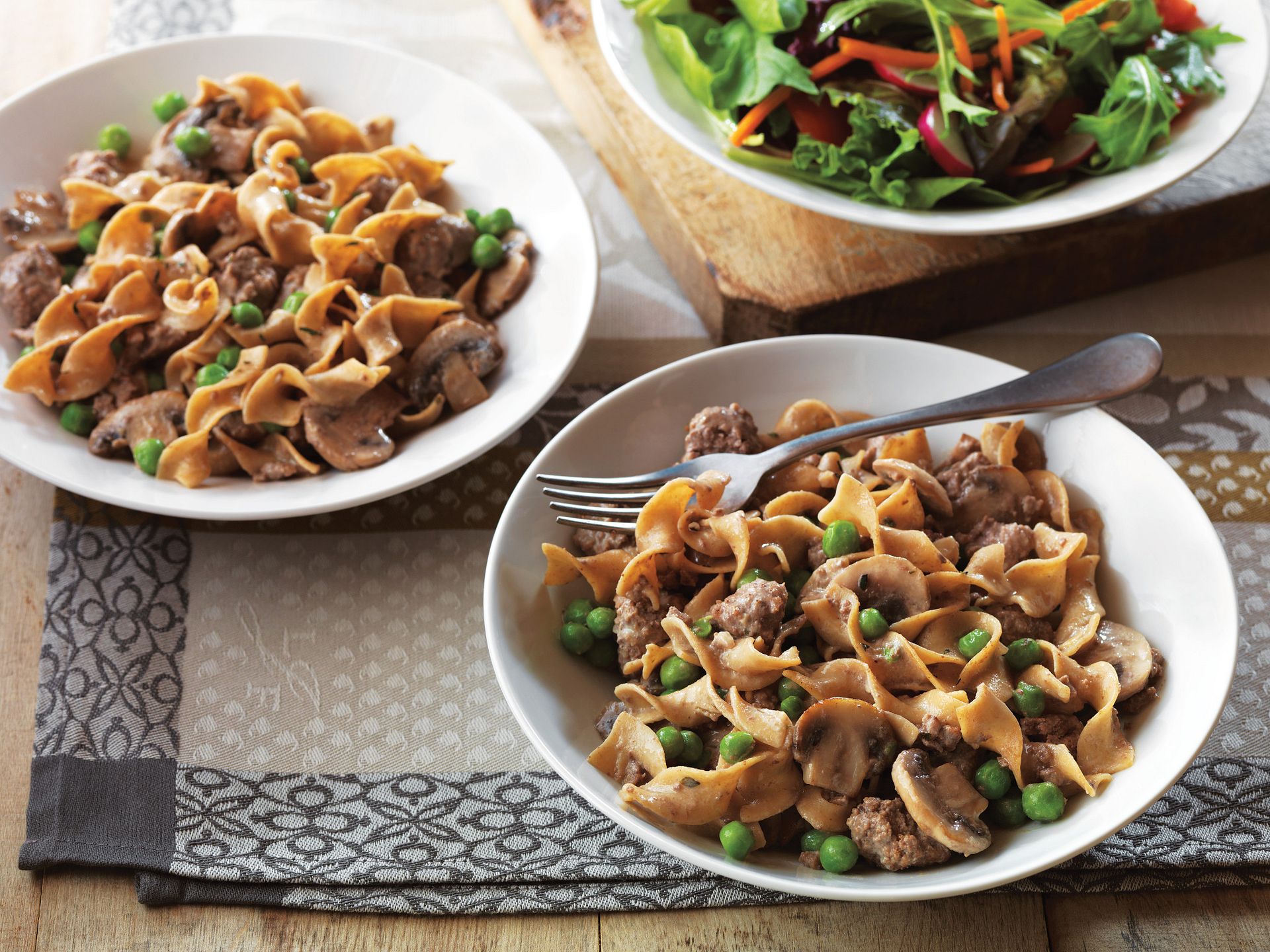 One-Dish Beef Stroganoff